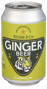 Klokk & Co Ginger Beer Alkoholfri