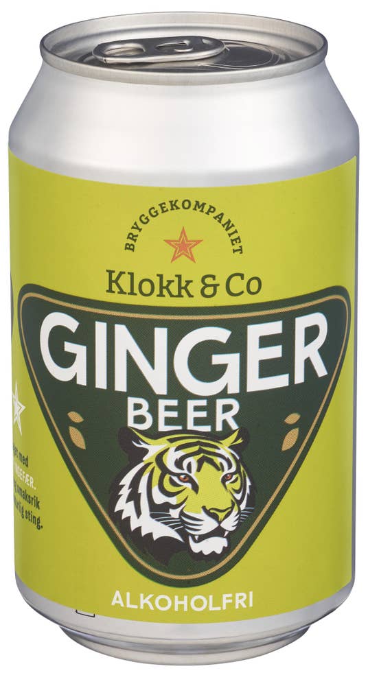 Klokk & Co Ginger Beer Alkoholfri