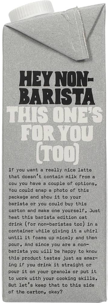 OATLY Havredrikk barista edition