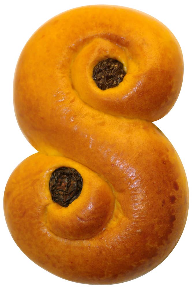 Nærbakst Store Lussekatter