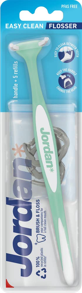 Jordan Easy Clean Flosser 1 + 6 Ass. farge