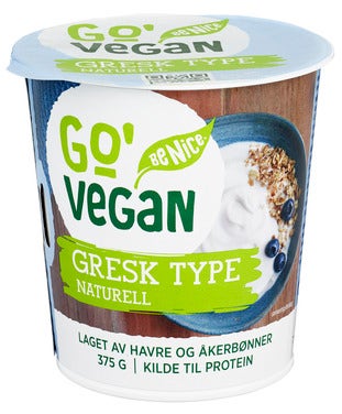 Go’Vegan Yoghurt Naturell Gresk Type