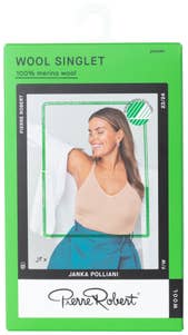 PR¤Pierre Robert Ribbestrikket Ullsinglet Dame Powder, S/M