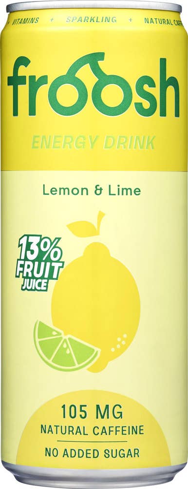 Froosh Energy Drink Lemon & lime