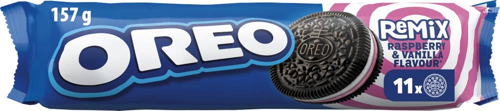 Oreo Remix Vanilje & Bringebær