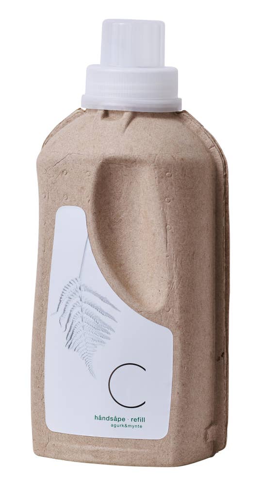 C soaps Håndsåpe refill Agurk & mynte