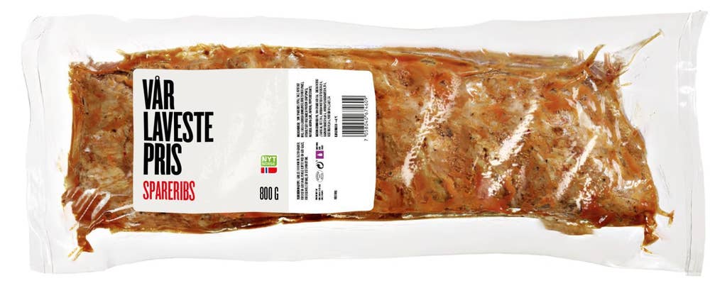 Vår Laveste Pris Spareribs