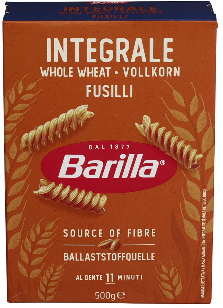 Barilla Pasta Fusilli Fullkorn