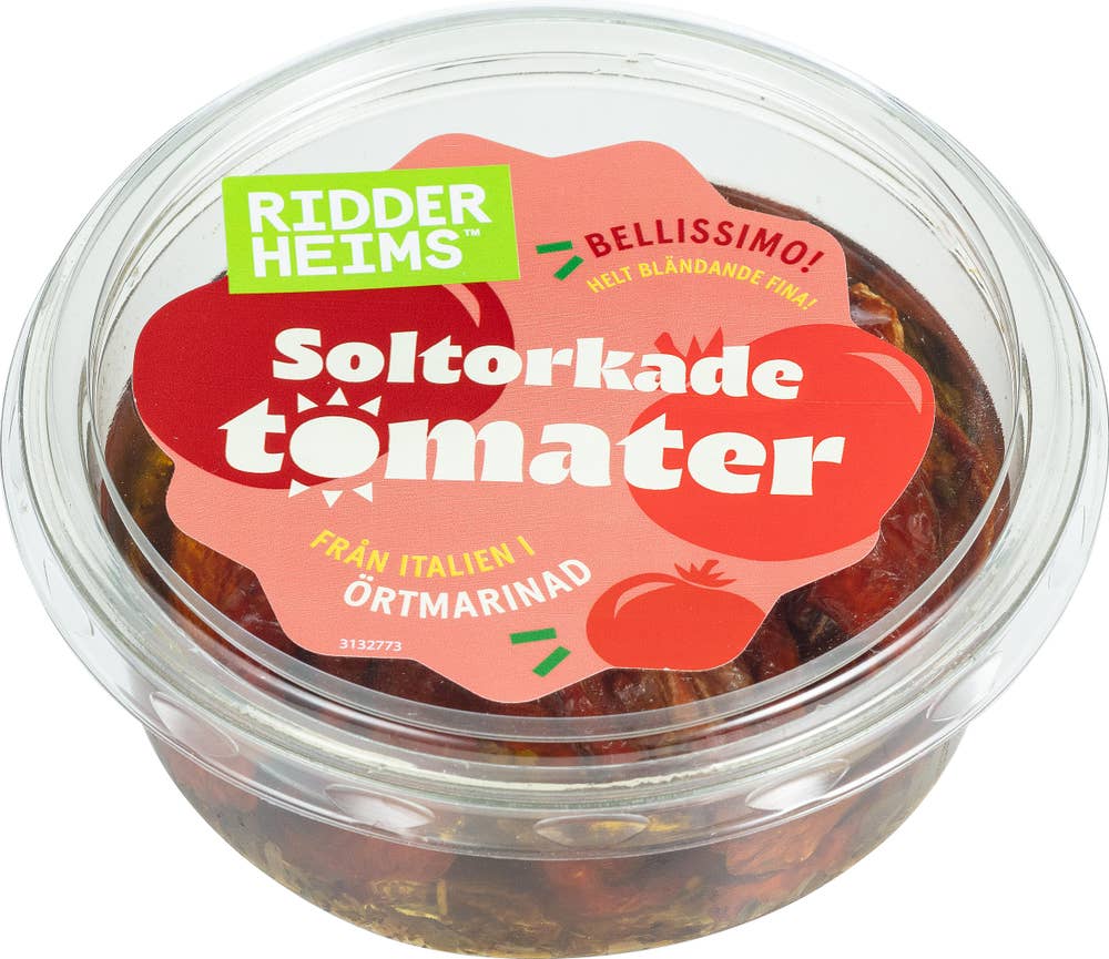 Ridderheims Soltørkede Tomater med Urtemarinade