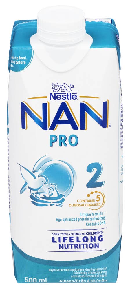 Nestlé Nan NAN Pro 2 drikkeklar Fra 6 mnd