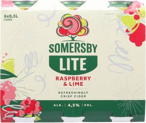 Somersby Raspberry Cider – Alt du trenger, levert på døra av Oda