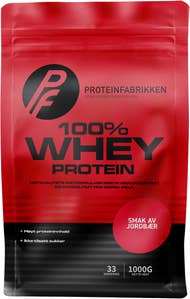 Proteinfabrikken 100% Whey Protein Jordbærsmak