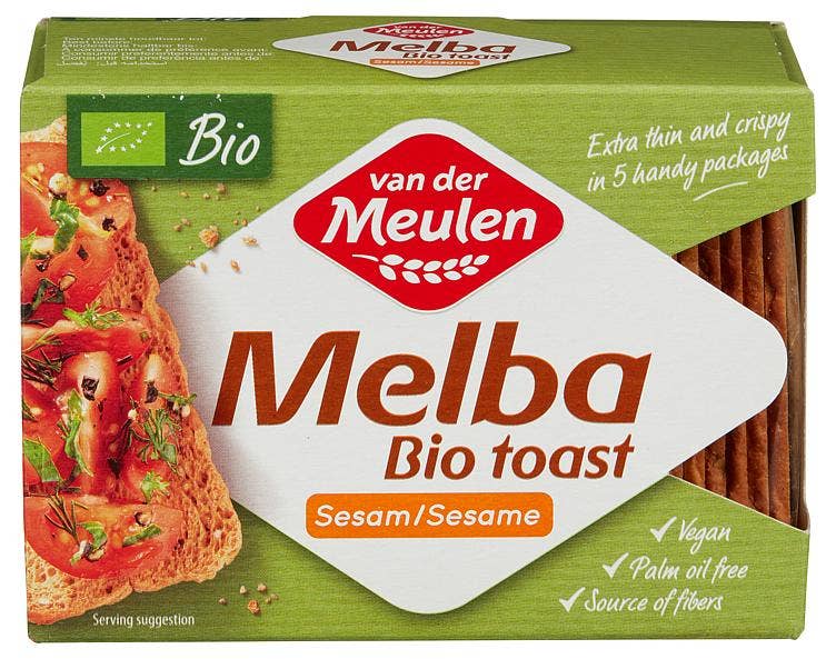 Melba Toast Sesam Økologisk