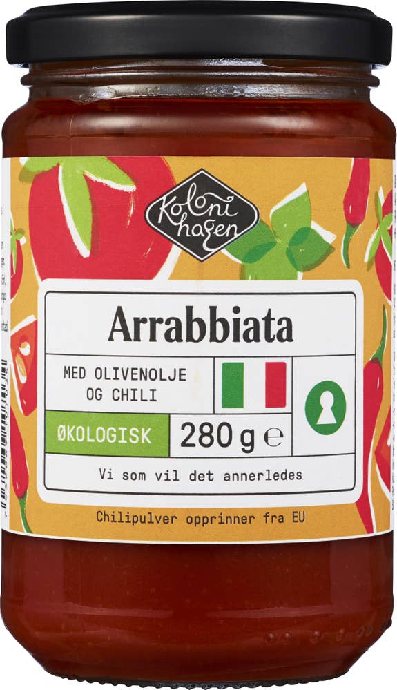 Kolonihagen Pastasaus Arrabbiata