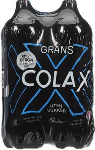Grans Cola X uten sukker 4 x 1,5L
