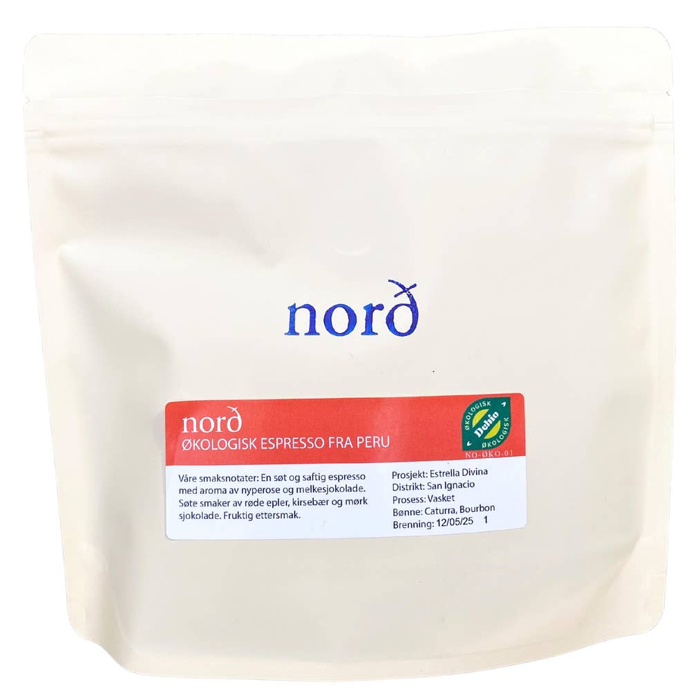 Nord Brenneri Økologiske espressobønner