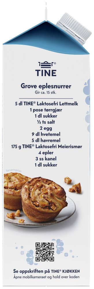 Tine Laktosefri Lettmelk 0,5%