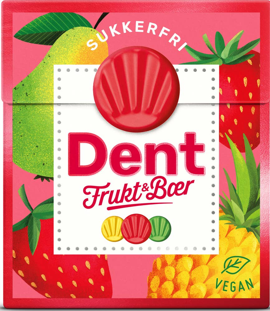 Dent Frukt & bær 30 stk