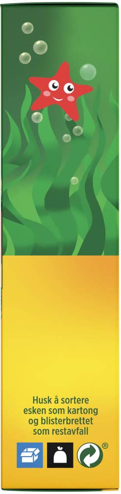 Möller's Geléfisker med jordbærsmak