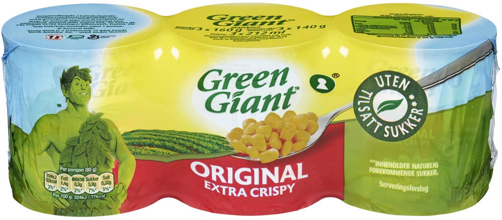 Green Giant Mais 3x160g