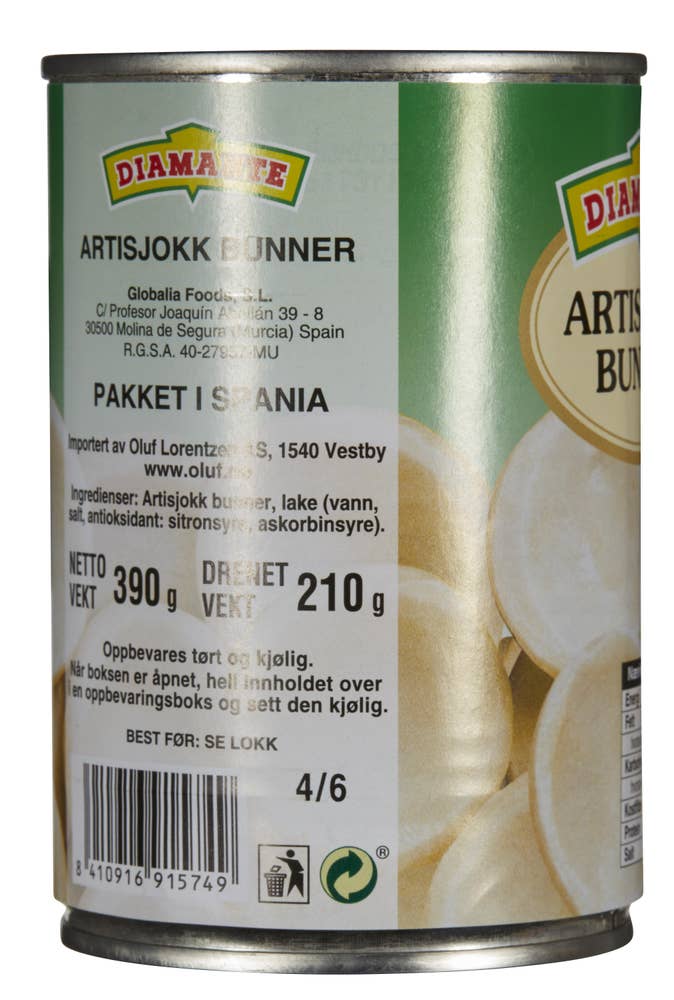 Diamante Artisjokkbunner