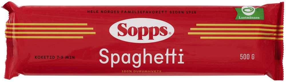 Sopps Spaghetti