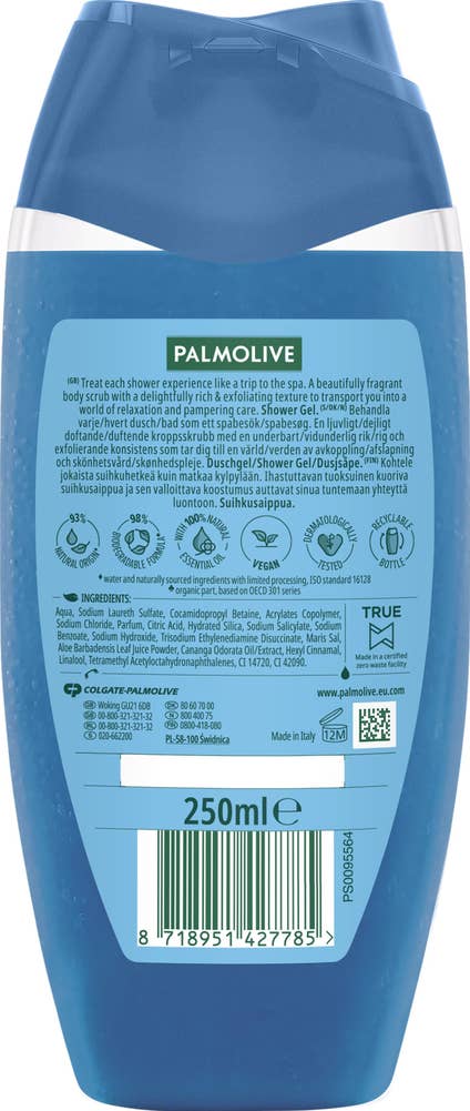 Palmolive Dusjsåpe Mineral massage