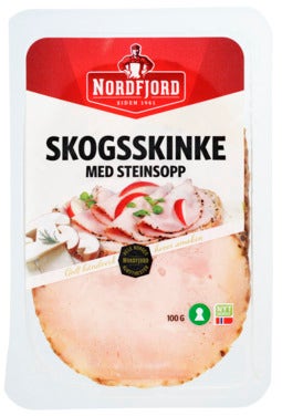 Nordfjord Skogsskinke med steinsopp
