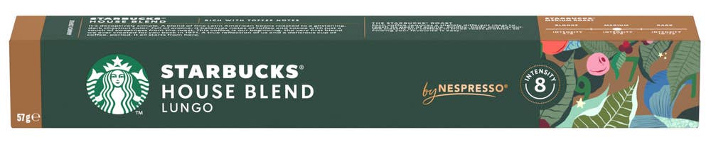 Starbucks House Blend 10 kapsler, intensitet 8