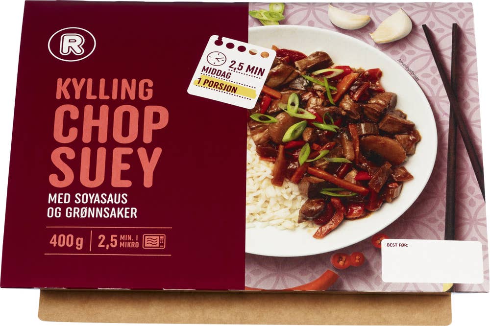 R Kylling chop suey med ris