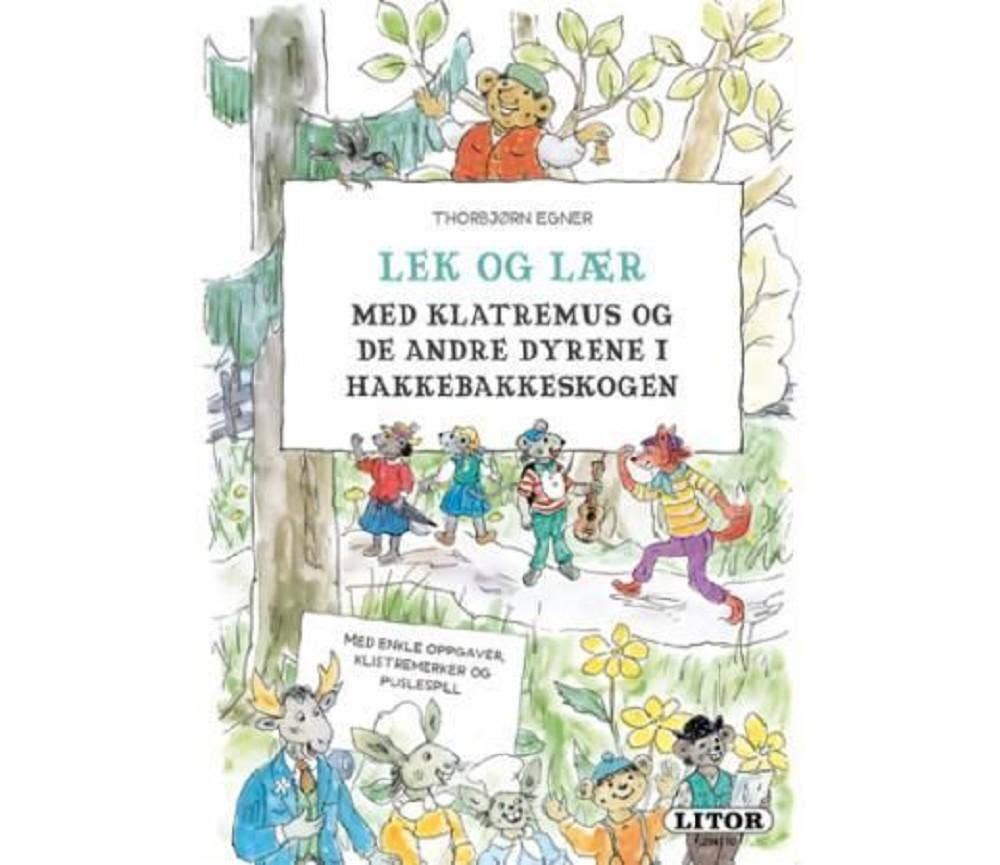 Sprell Aktivitetshefte med Klatremus Lek og lær