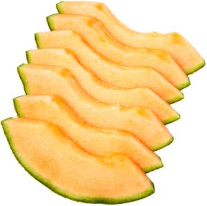 Cantaloupemelon i Skiver Spania