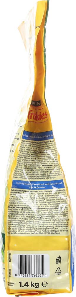 Purina Friskies for steriliserte katter Med laks og grønnsaker