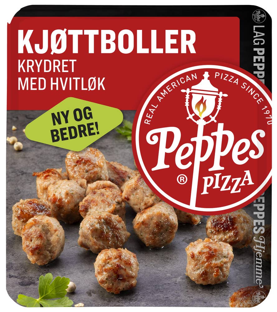 Peppes Kjøttboller med hvitløk
