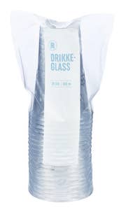 REMA 1000 Drikkeglass plast 300 ml