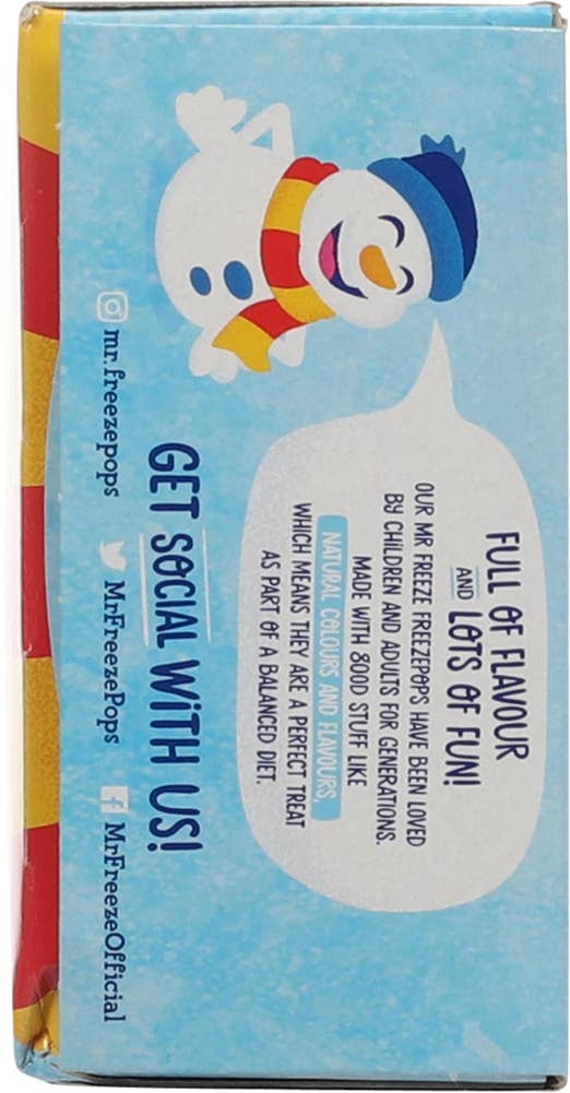 Mr Freeze Freeze Pops