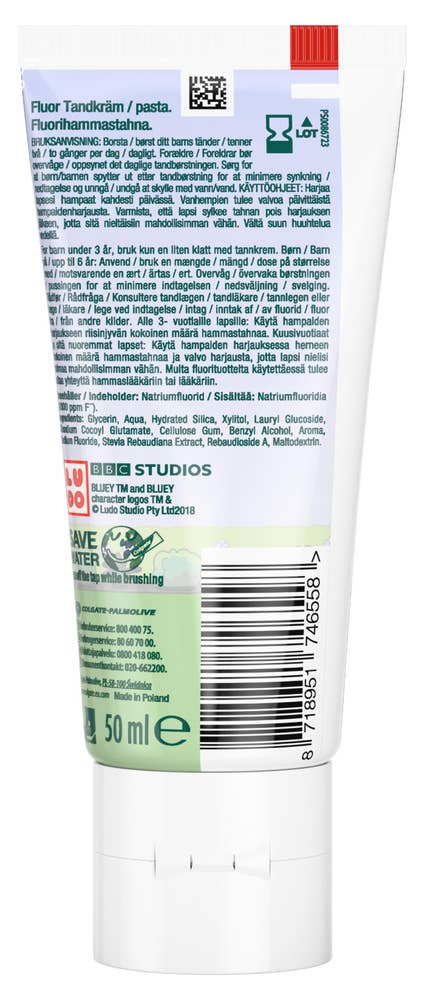 Colgate Tannkrem Bluey 0-5 år