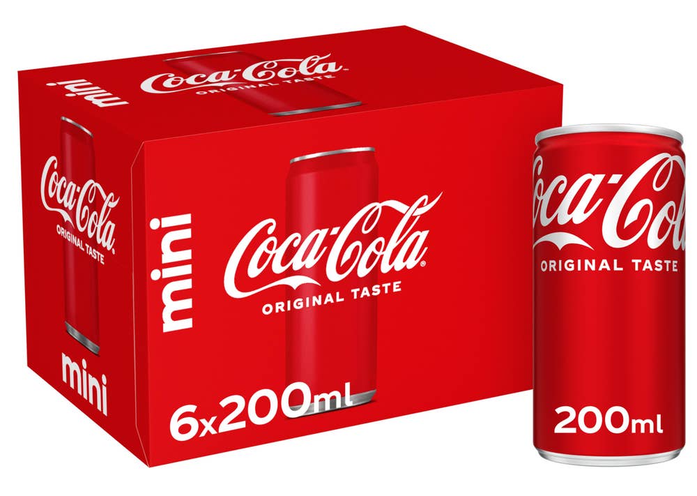 Coca-Cola Original Taste 6 x 200 ml