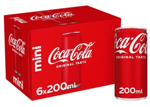 Coca-Cola Original Taste 6 x 200 ml