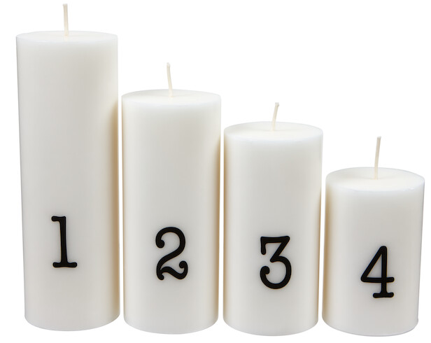 Clas Ohlson Adventslys i stearin