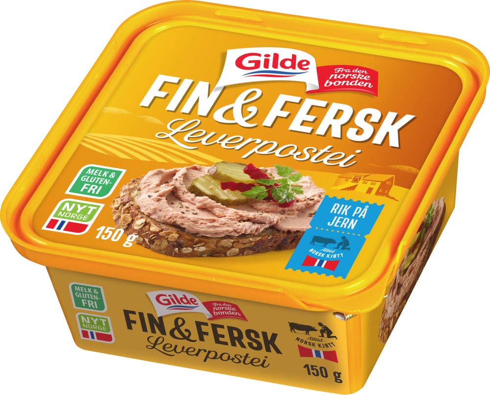 Gilde Familiens leverpostei Fin&Fersk