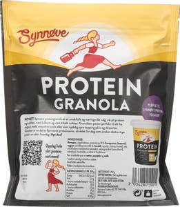 Synnøve Finden Proteingranola Uten tilsatt sukker