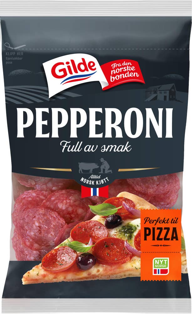 Gilde Pepperoni skivet