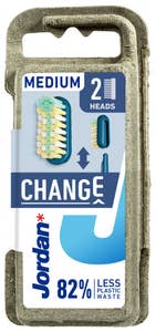Jordan Refill til tannbørste Medium, ass. farge