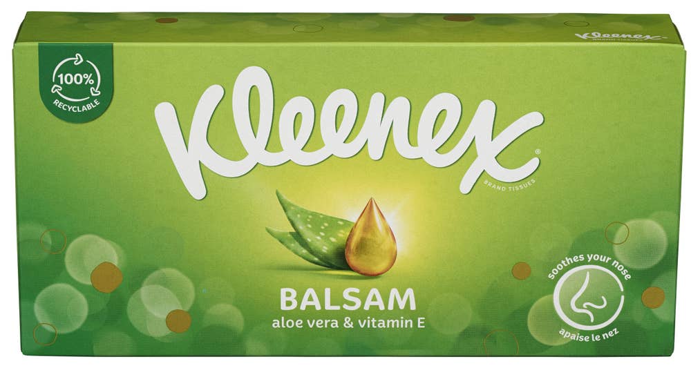 Kleenex Balsam ansiktsserviett