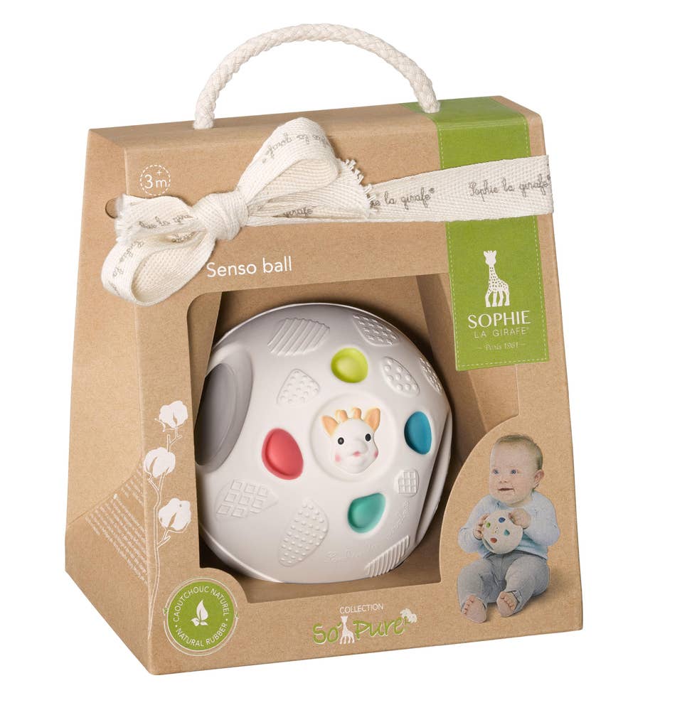 Sprell Ball i naturgummi - Sophie la girafe