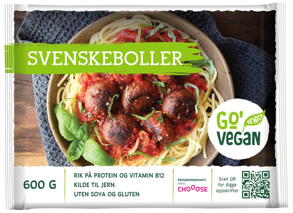 Go'Vegan Svenskeboller