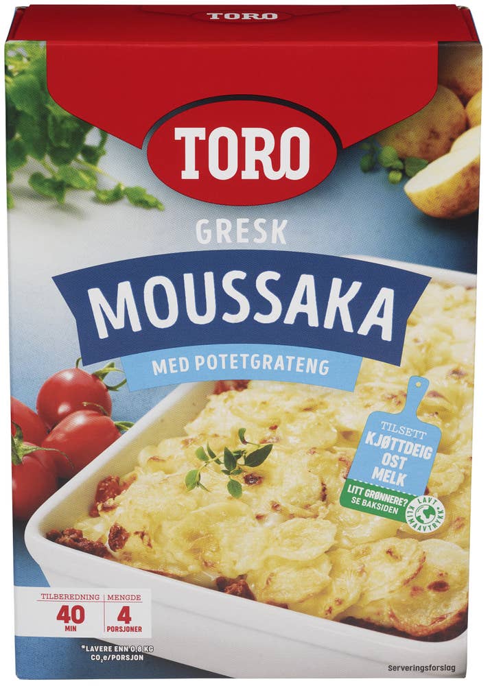Toro Gresk Moussaka Pulver