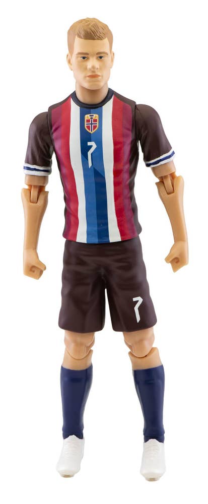 Magic Store Fotballfigur Sørloth i landlags-drakt Høyde 20 cm