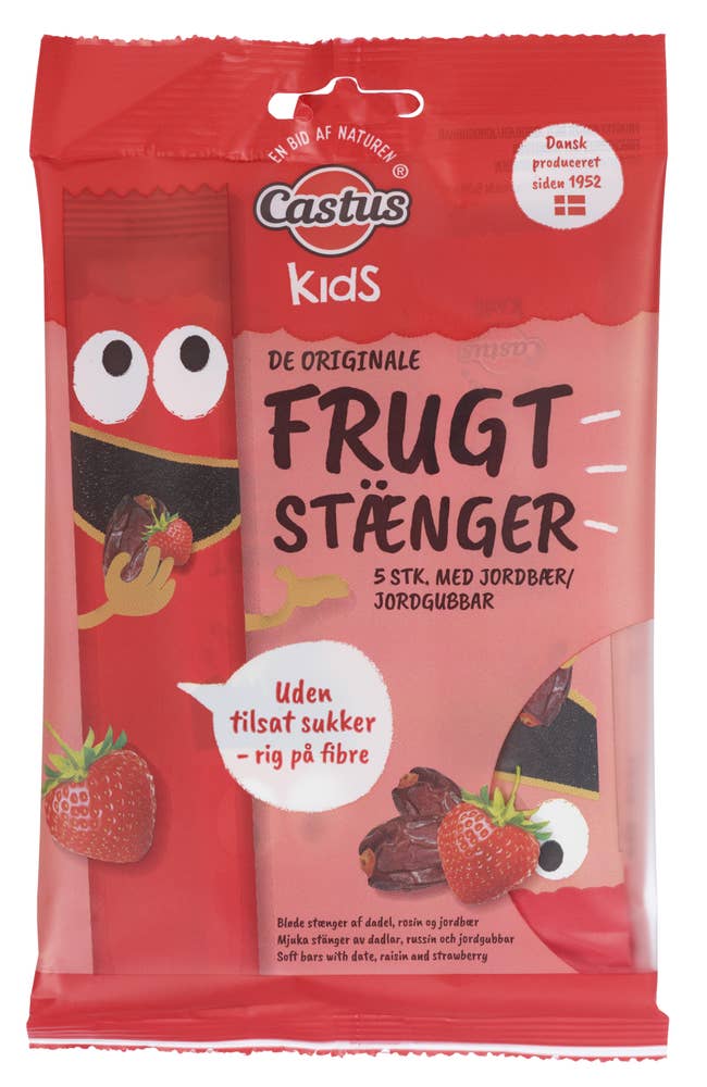 Castus Fruktstang jordbærsmak
